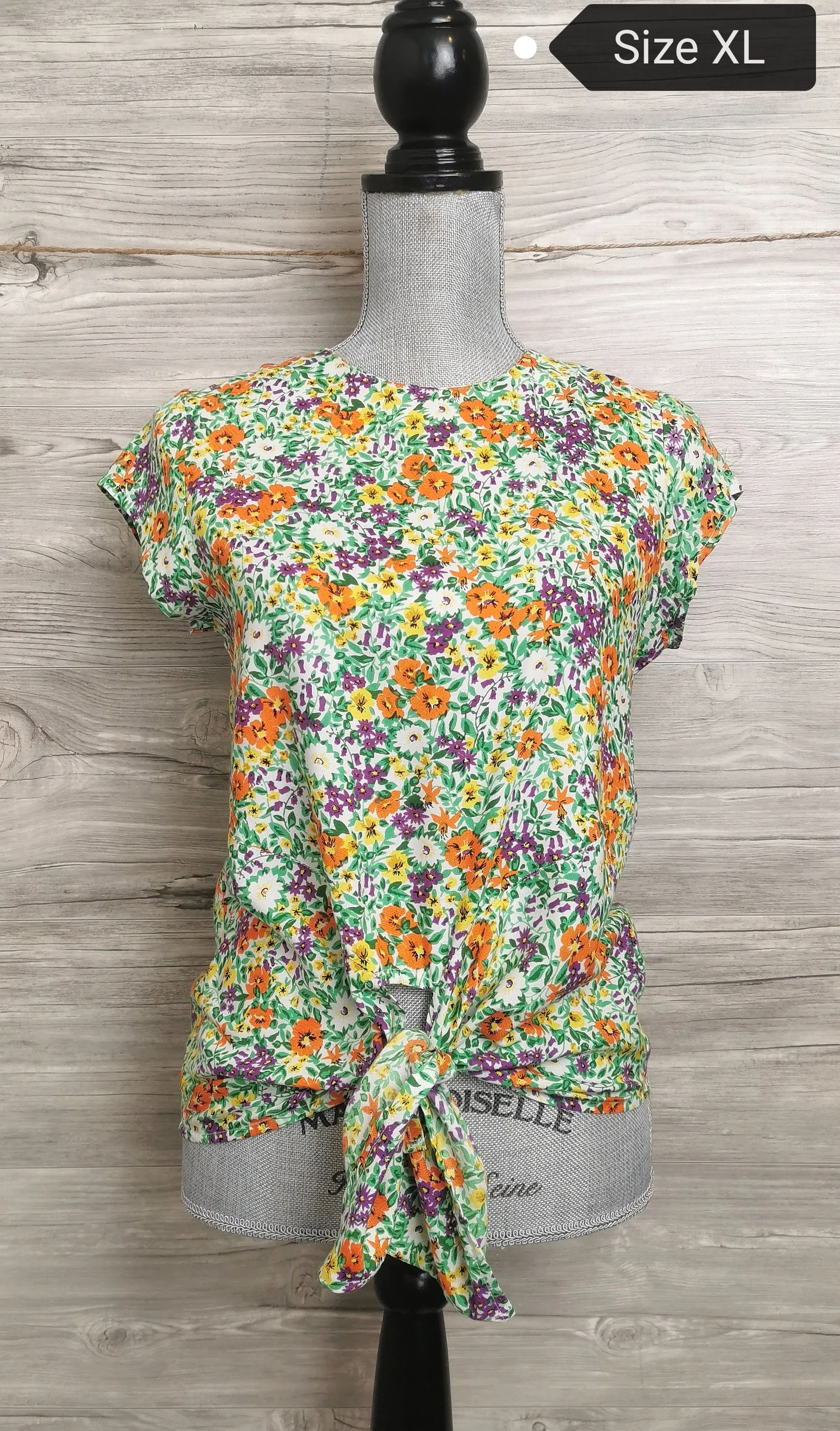 GIRL SIZE(S) MEDIUM (10 YEARS), LARGE (12 YEARS) & EXTRA LARGE (14 YEARS) - DEX Kids, Floral Bohemian Dress Top B46