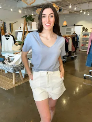 Girlfriend V Neck Tee