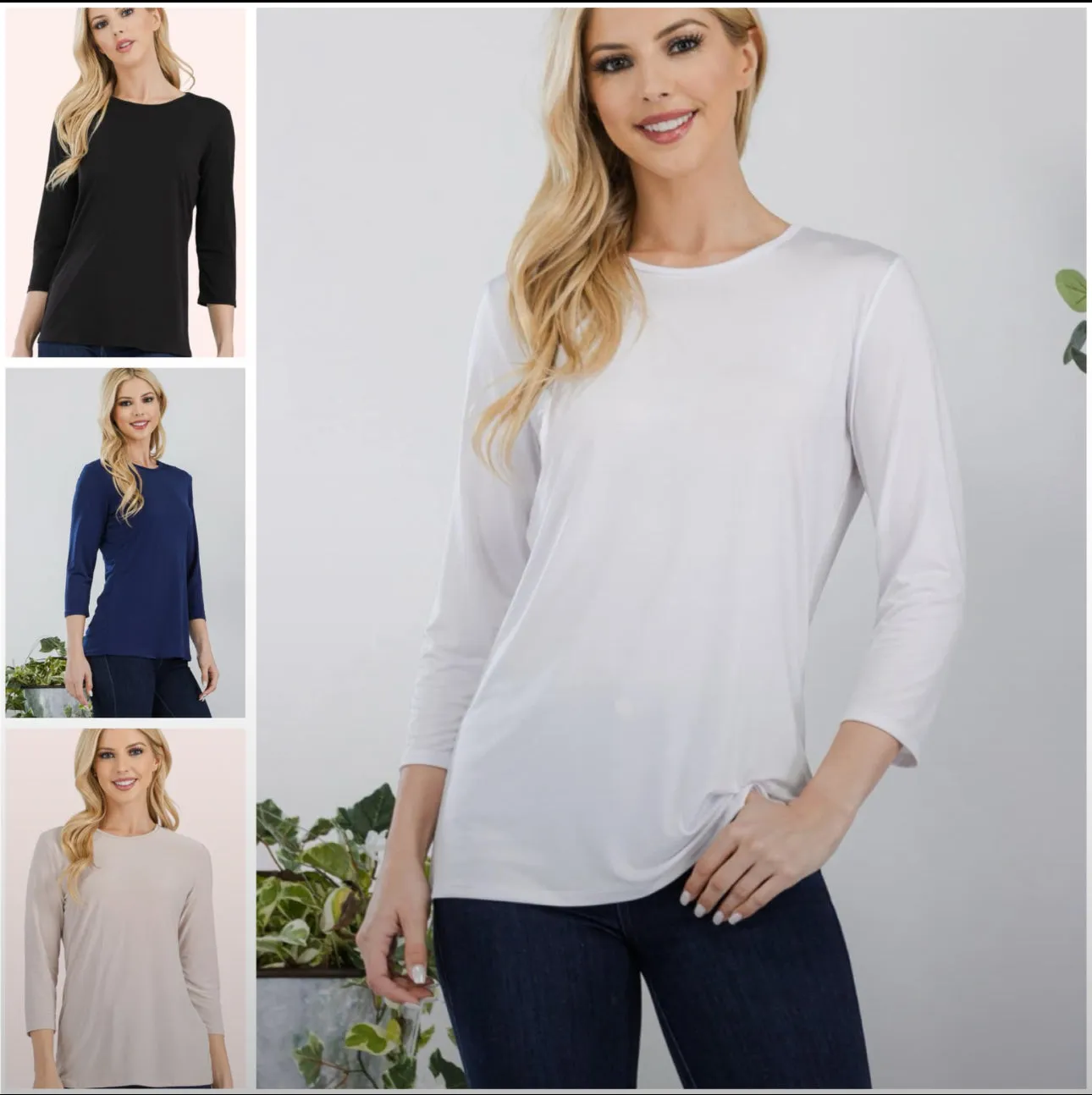 Girl's Long Sleeve Lux Layering Tops by Celeste