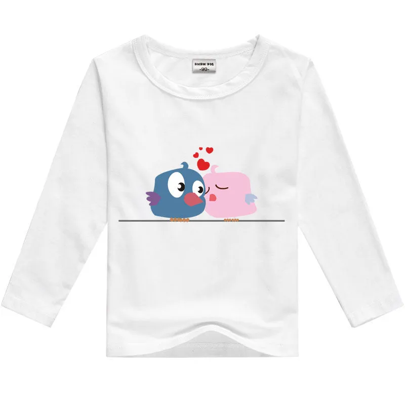 girls t shirt minions clothes long sleeve t-shirts for girls boys tops tees kids t-shirt children baby boy girl clothes t shirts