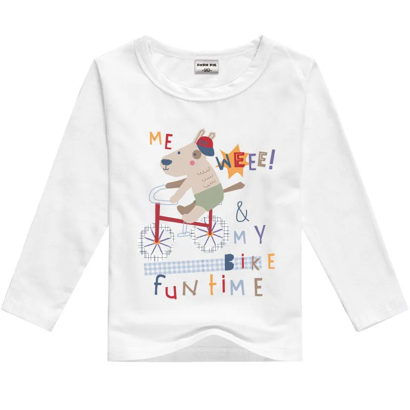 girls t shirt minions clothes long sleeve t-shirts for girls boys tops tees kids t-shirt children baby boy girl clothes t shirts