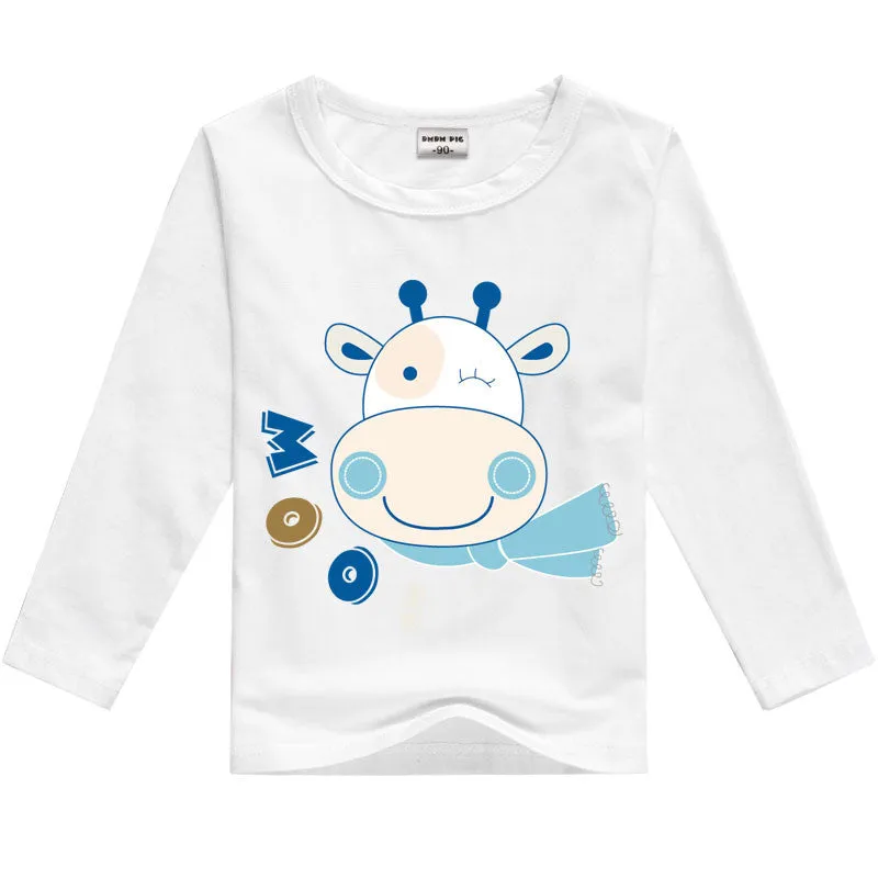 girls t shirt minions clothes long sleeve t-shirts for girls boys tops tees kids t-shirt children baby boy girl clothes t shirts