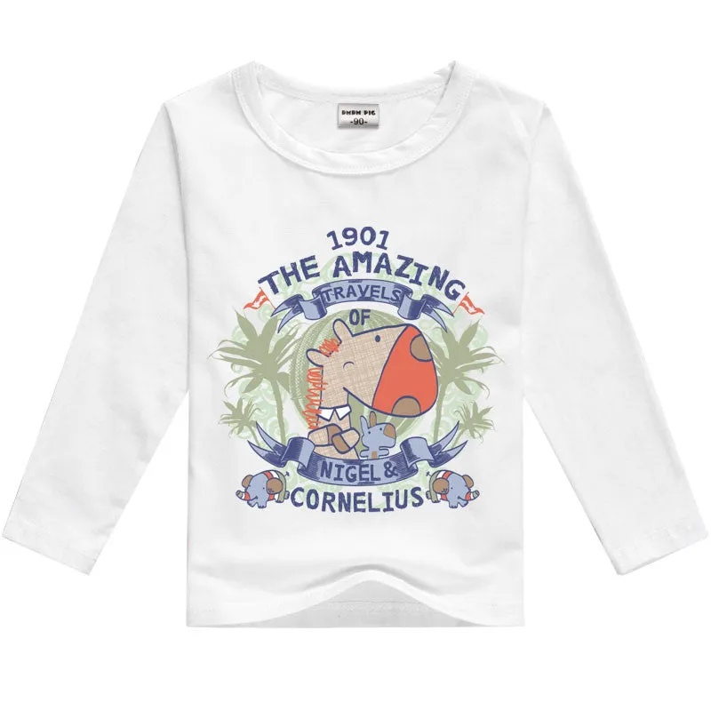 girls t shirt minions clothes long sleeve t-shirts for girls boys tops tees kids t-shirt children baby boy girl clothes t shirts