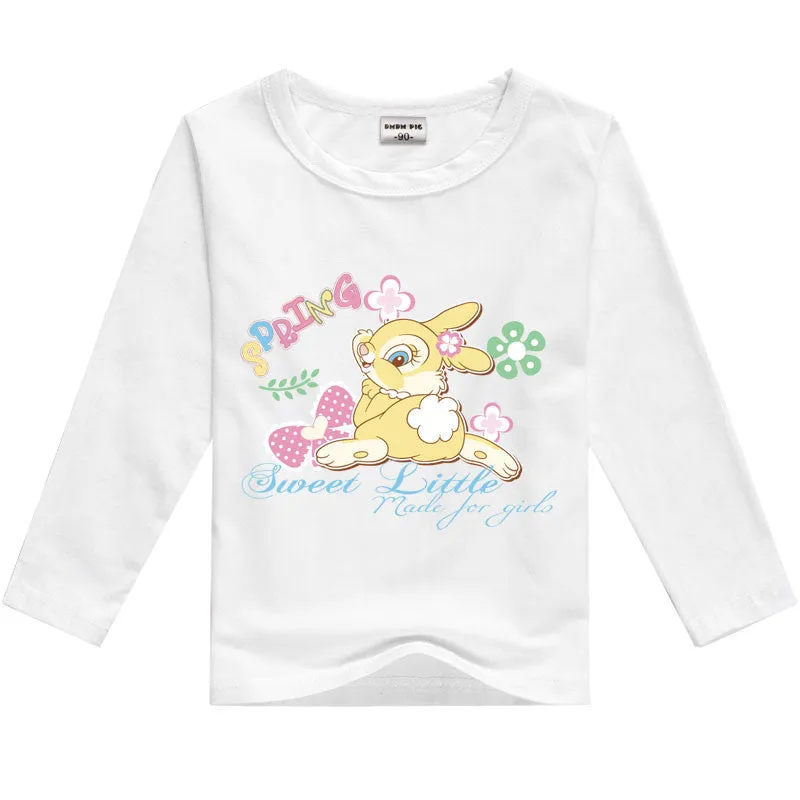 girls t shirt minions clothes long sleeve t-shirts for girls boys tops tees kids t-shirt children baby boy girl clothes t shirts
