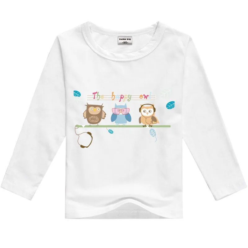 girls t shirt minions clothes long sleeve t-shirts for girls boys tops tees kids t-shirt children baby boy girl clothes t shirts