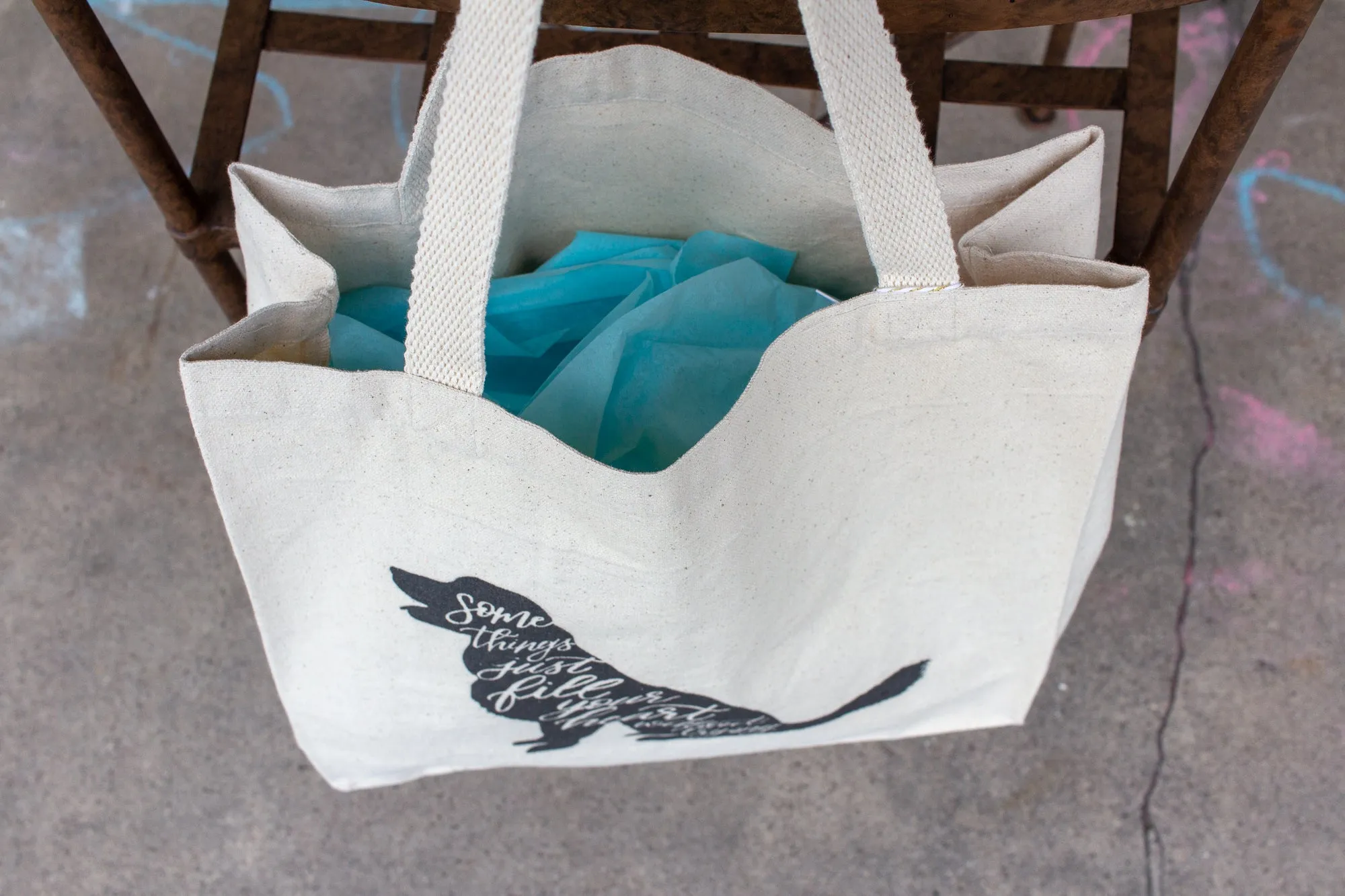 Give Back: Canvas Dog Tote