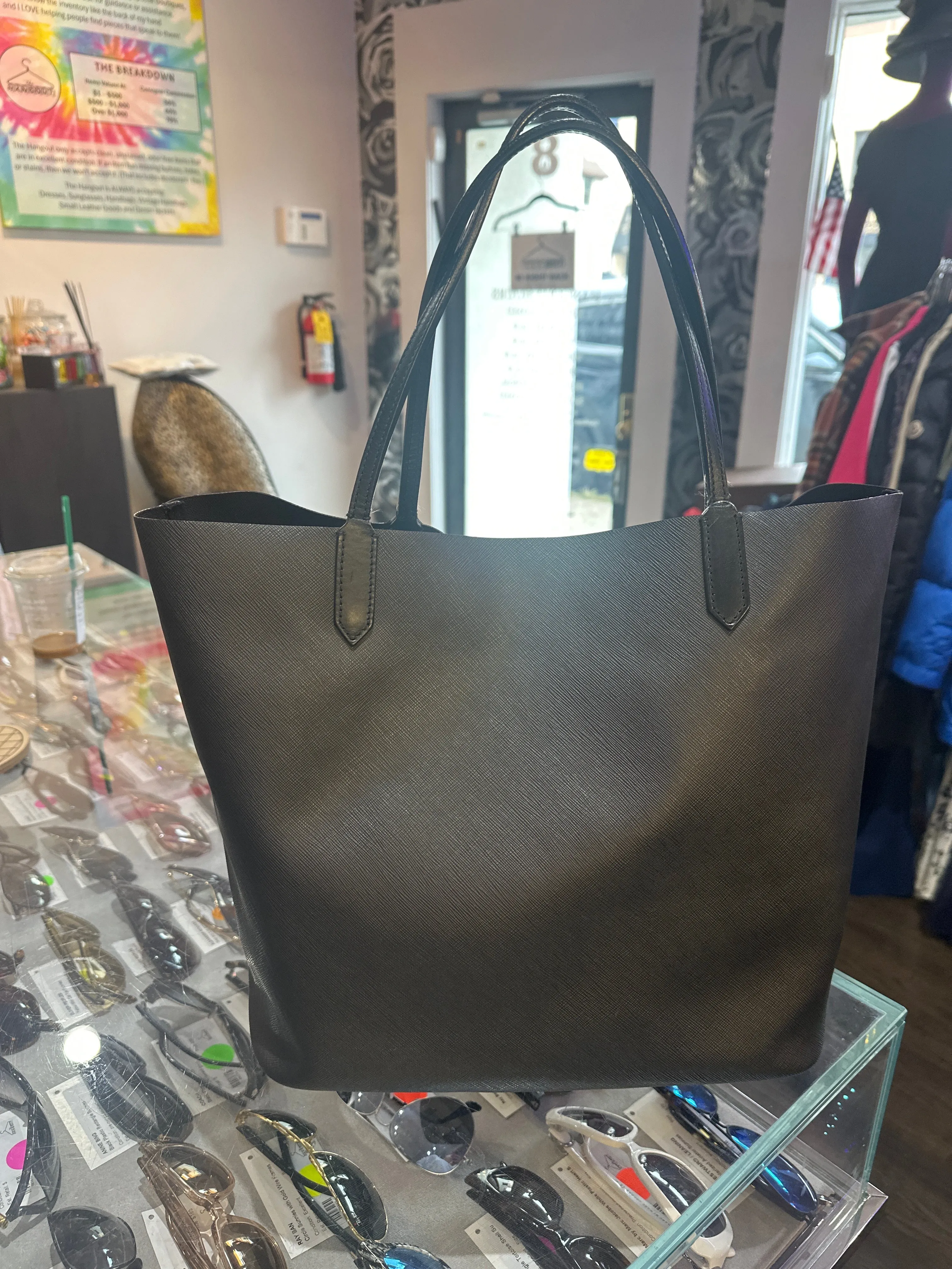 Givenchy Black Leather Bambi "Antigona" Tote