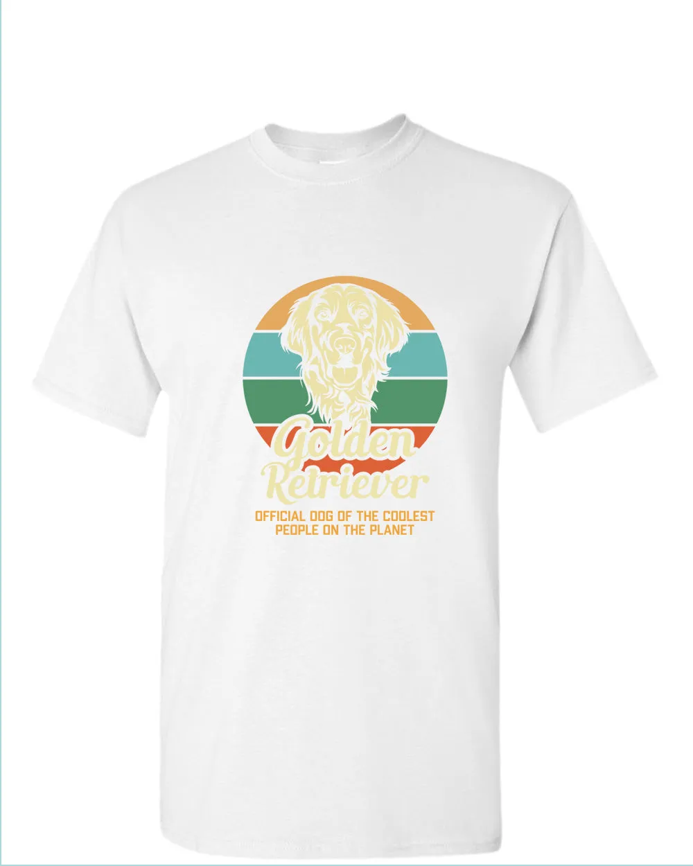 Golden retriever t-shirt, dog lover tees