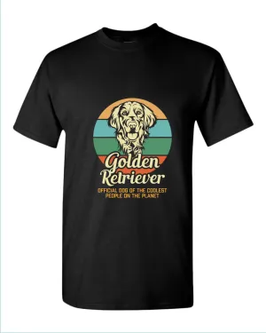 Golden retriever t-shirt, dog lover tees