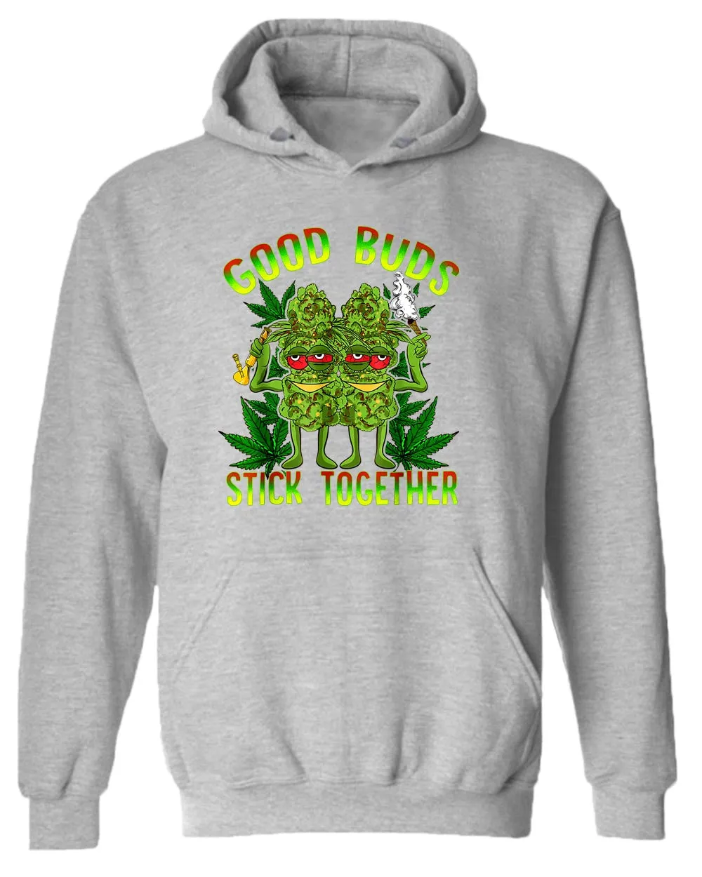 Good buds stick together hoodie