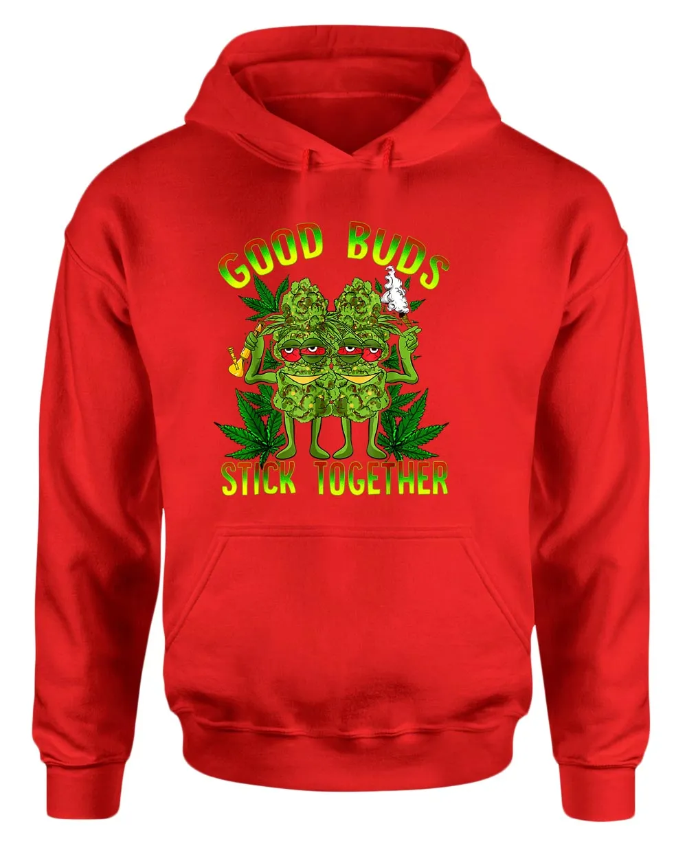 Good buds stick together hoodie