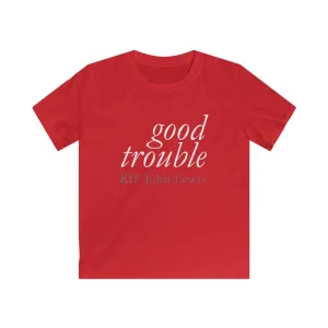 GOOD TROUBLE© - Kids Softstyle Tee
