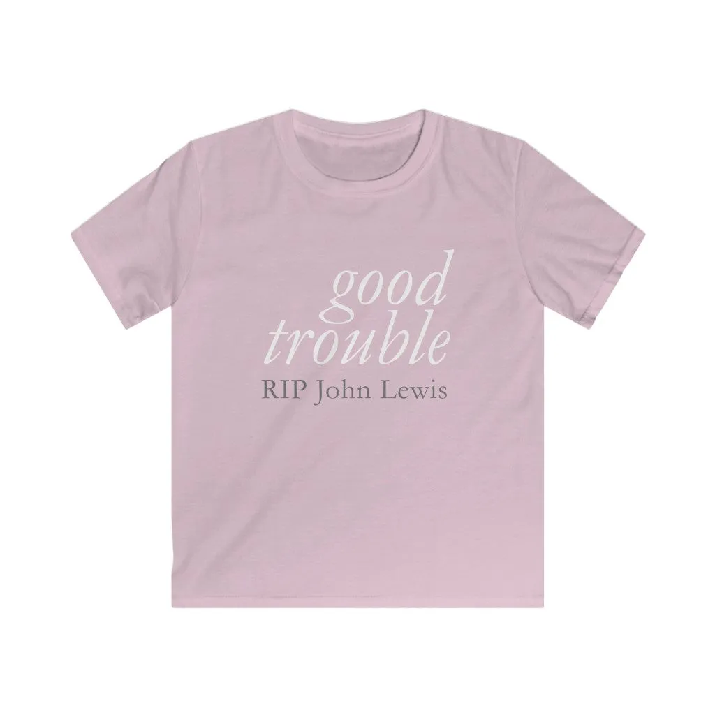 GOOD TROUBLE© - Kids Softstyle Tee