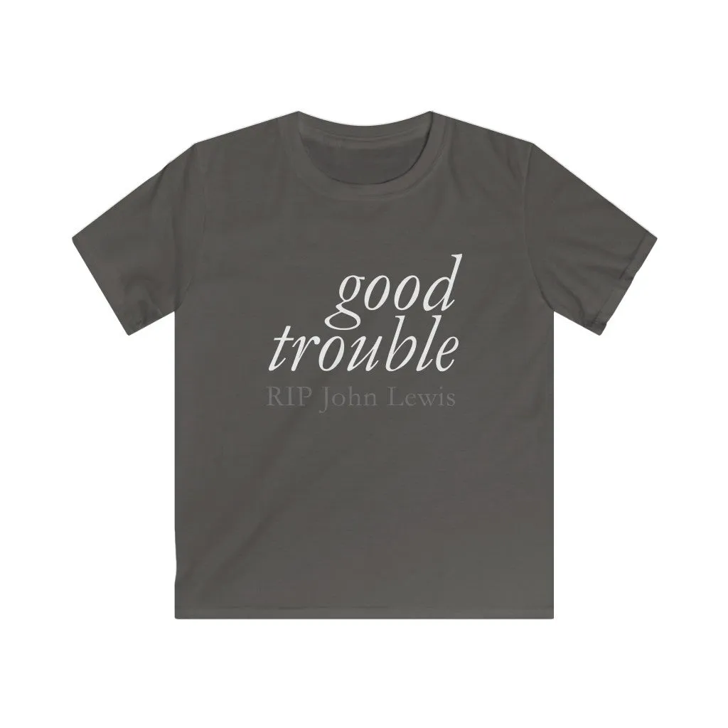 GOOD TROUBLE© - Kids Softstyle Tee
