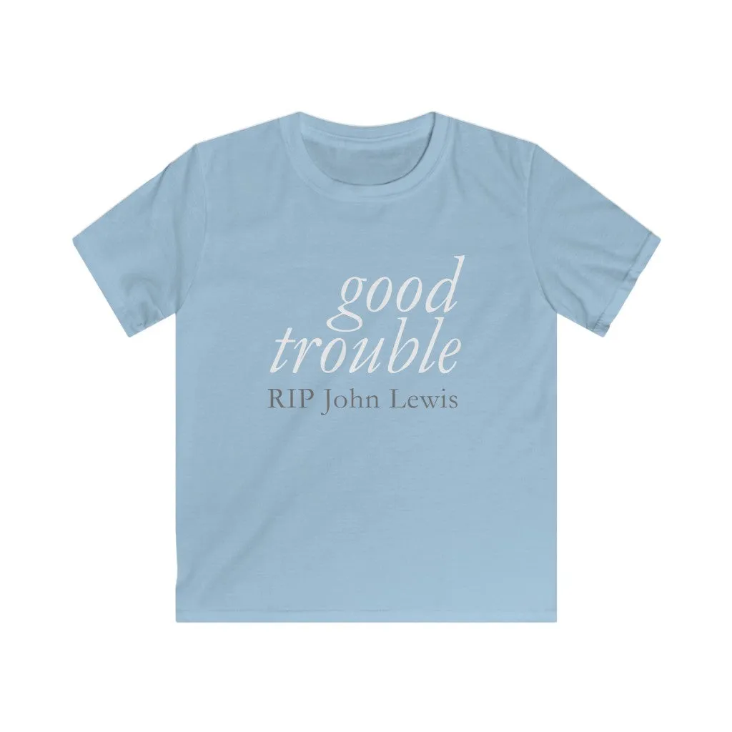 GOOD TROUBLE© - Kids Softstyle Tee
