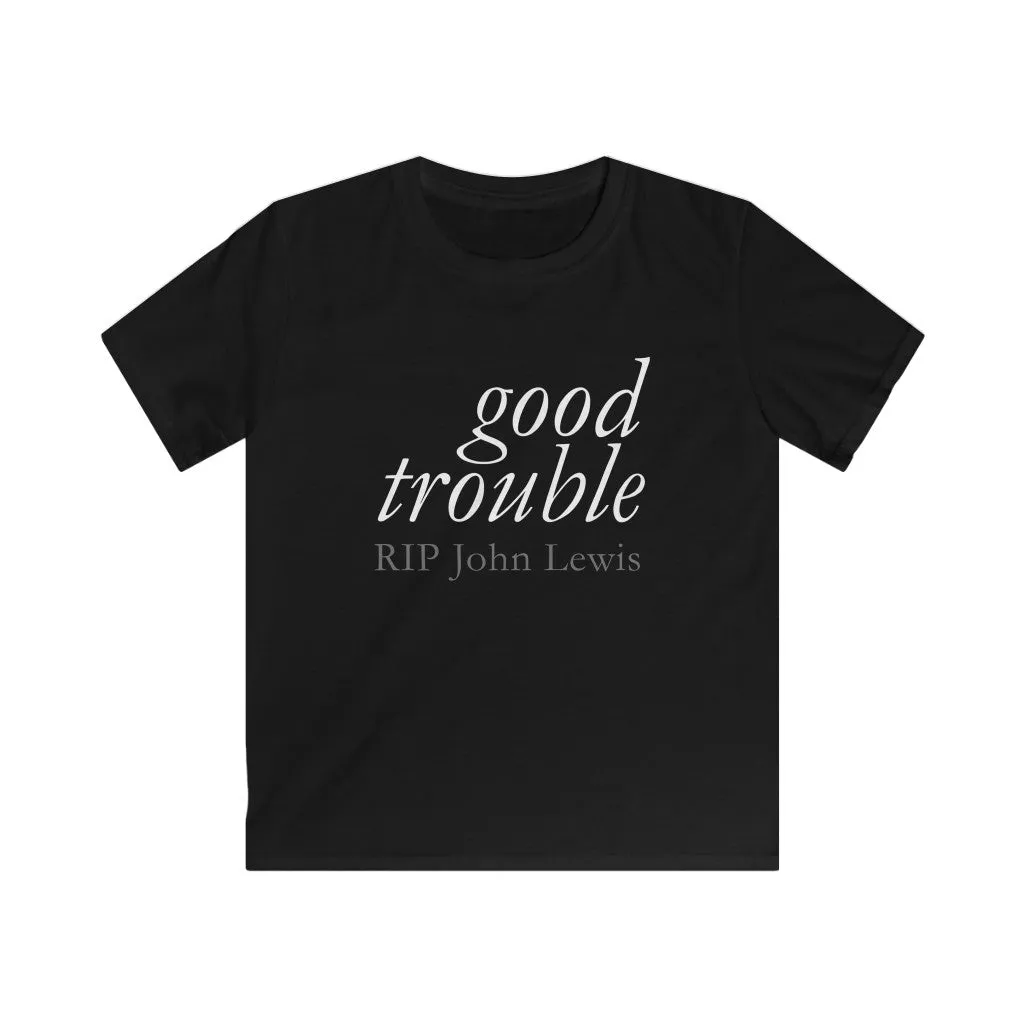 GOOD TROUBLE© - Kids Softstyle Tee