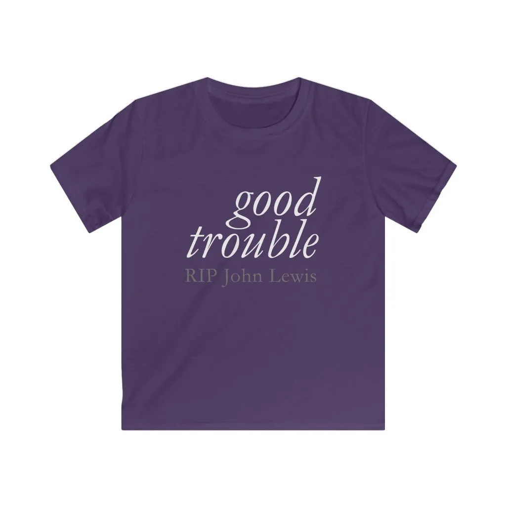 GOOD TROUBLE© - Kids Softstyle Tee