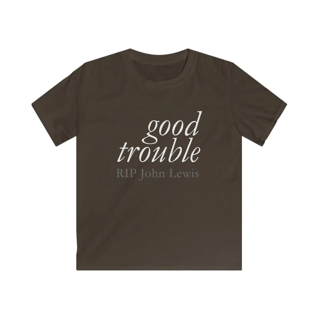 GOOD TROUBLE© - Kids Softstyle Tee