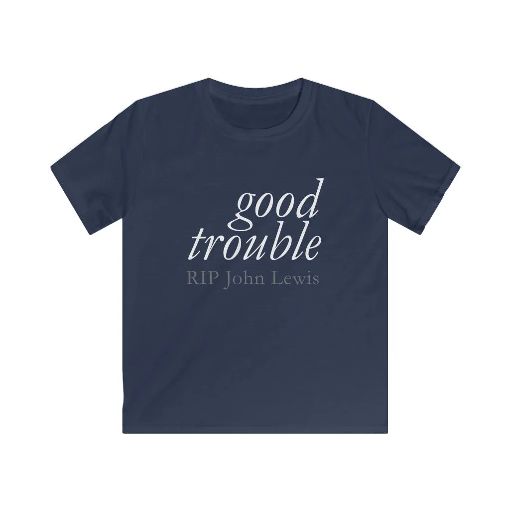 GOOD TROUBLE© - Kids Softstyle Tee