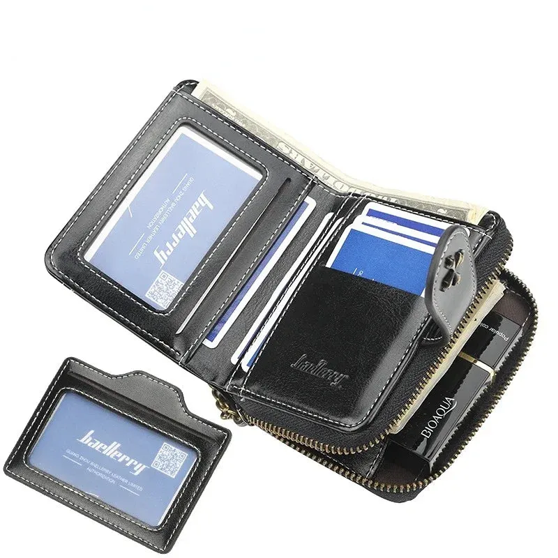Gothic Faux Leather Cross Wallets