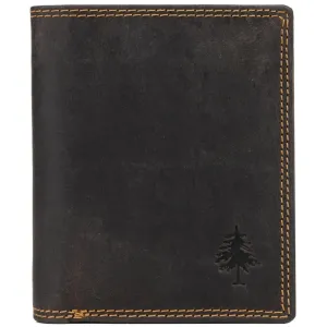 Greenwood Leather RFID Wallet - Brown