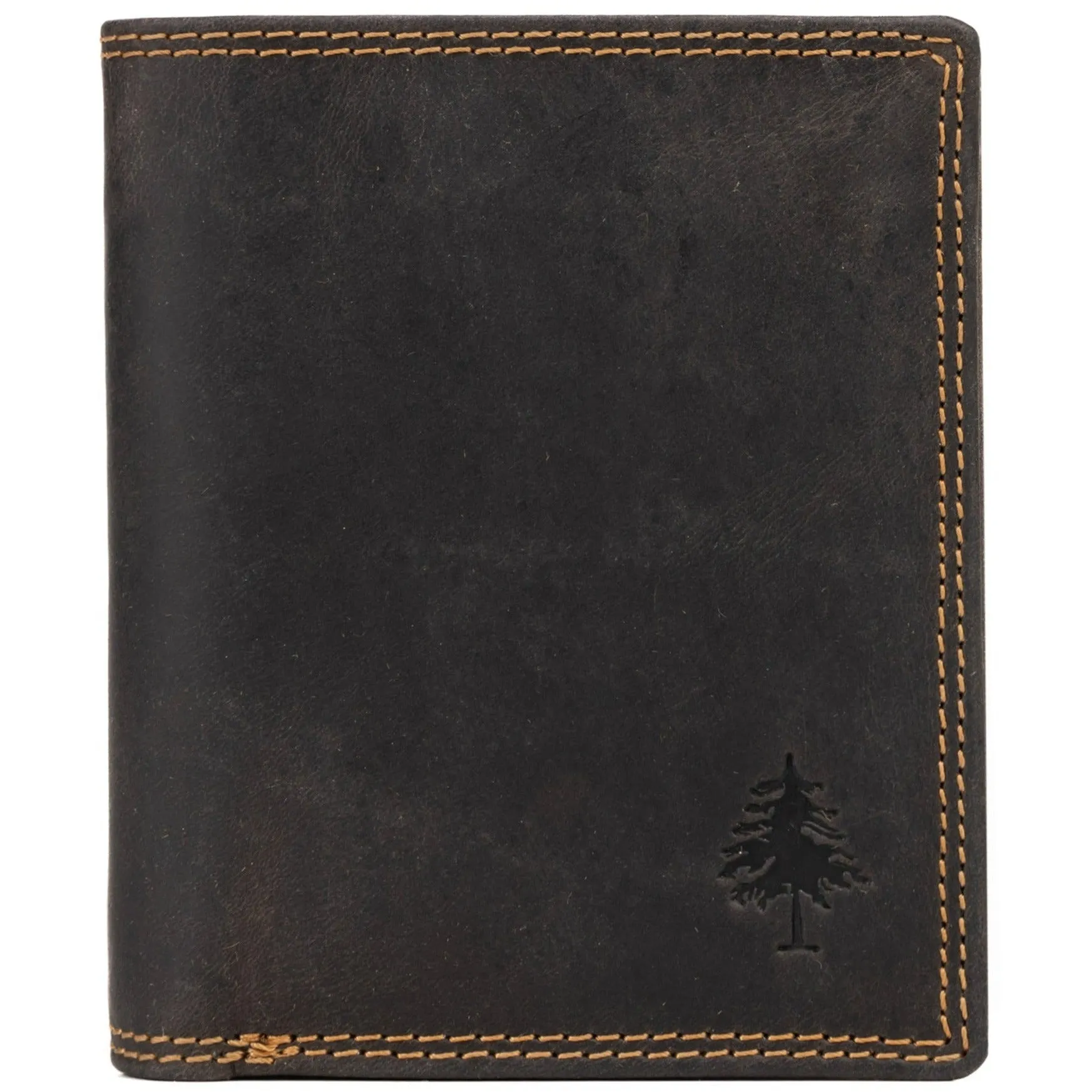 Greenwood Leather RFID Wallet - Brown