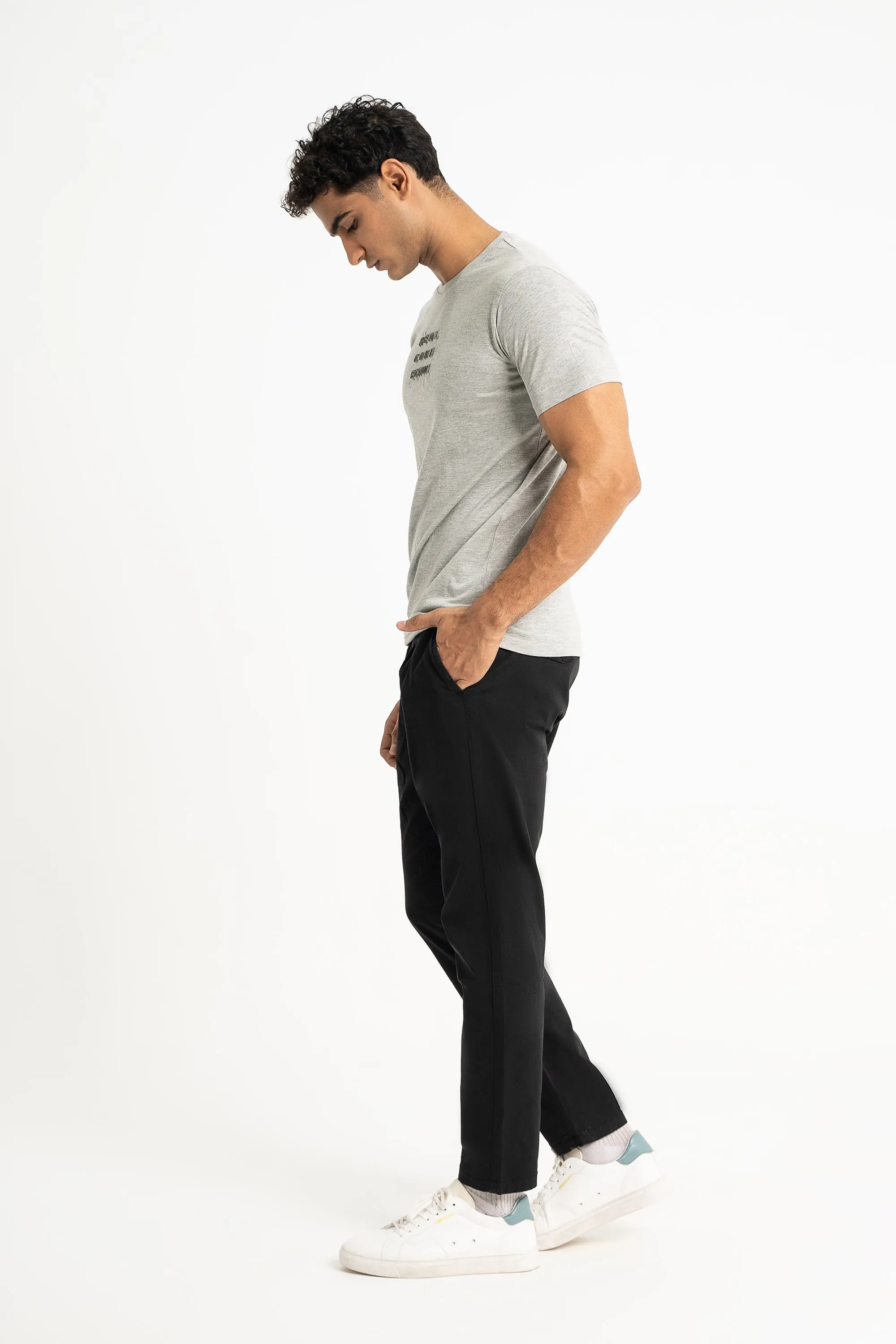 Grey Viscouse T-Shirt