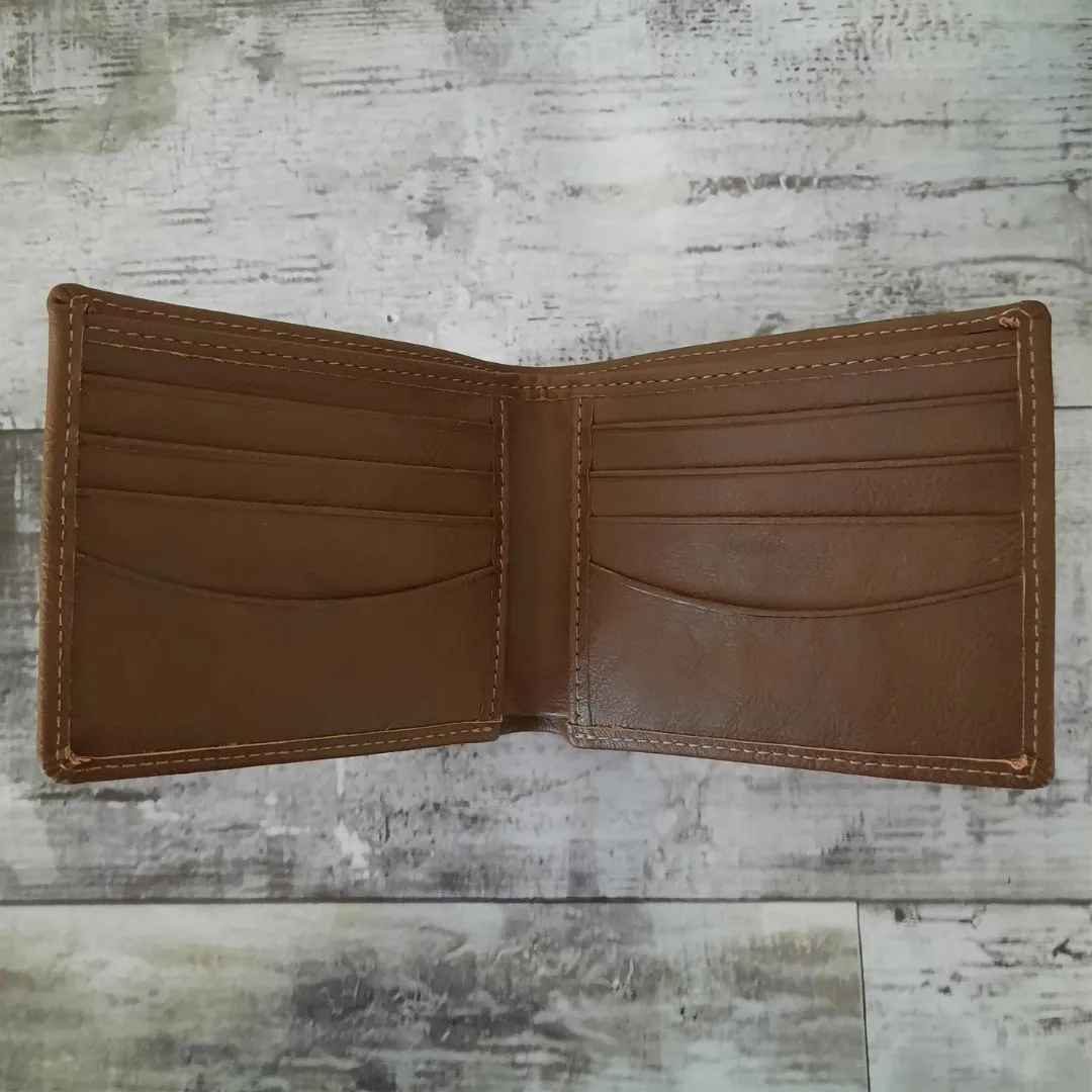 Groomsman & Best Man Wallet - Personalised With Name & Role