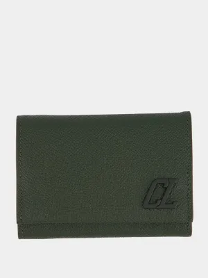 Groovy Trifold Wallet in Green