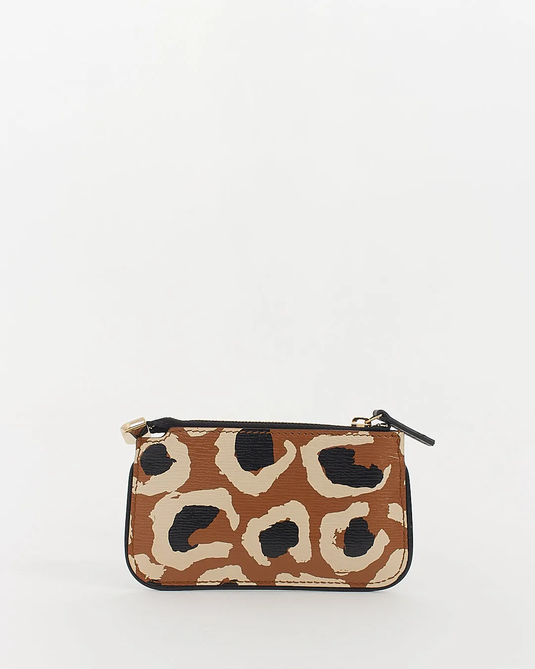 Gucci Animal Print Leather Coin Pouch
