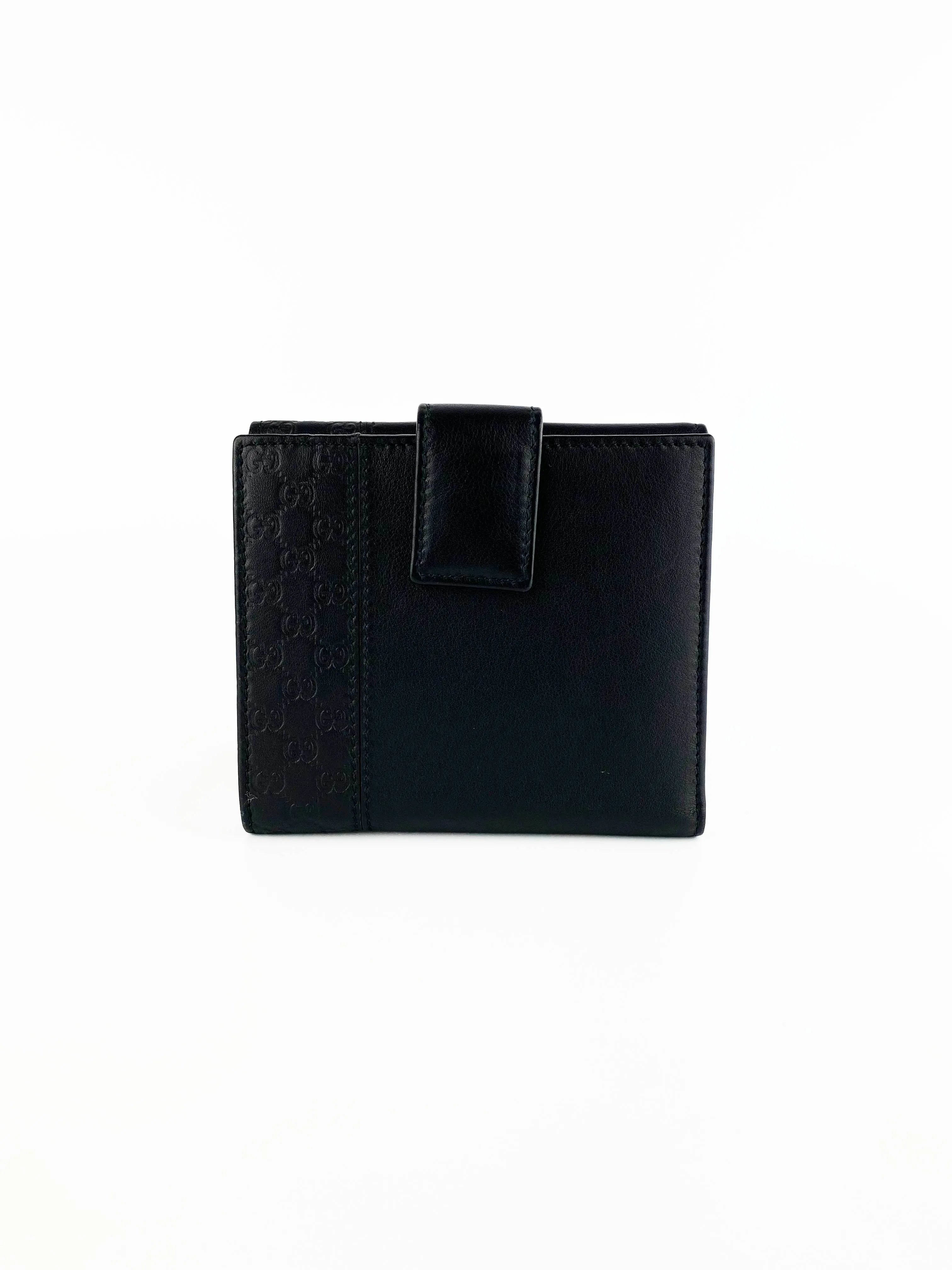 Gucci Black Compact Wallet