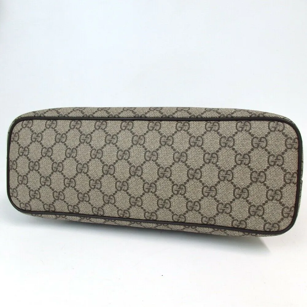 GUCCI GG Supreme 2way PVC tote crossbody bag with Strap $1425