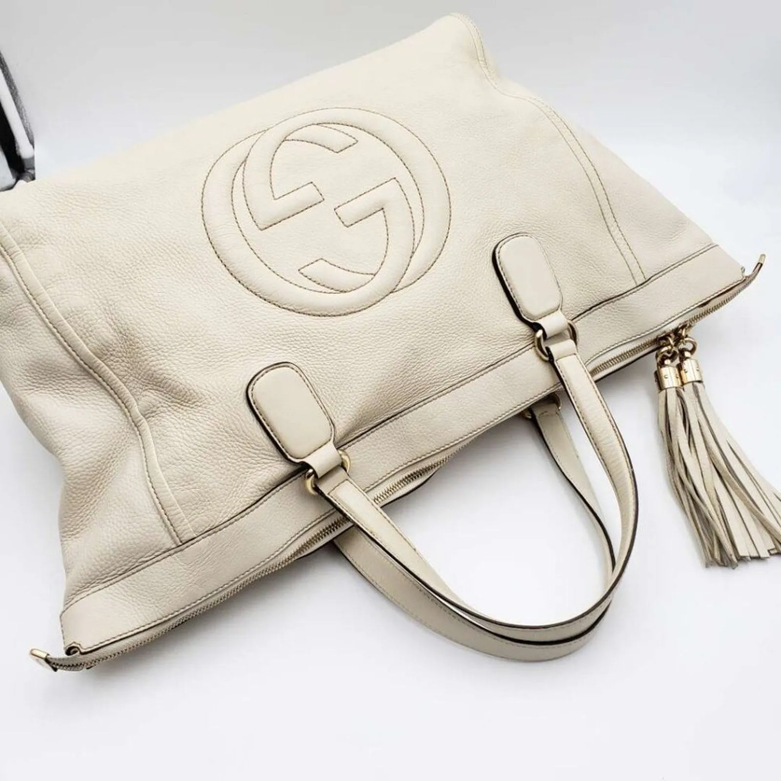 Gucci Soho Leather Tote Bag