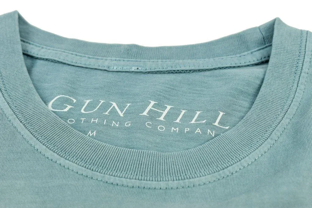 Gun Hill Scolt Head Mens Cotton Faded Tee