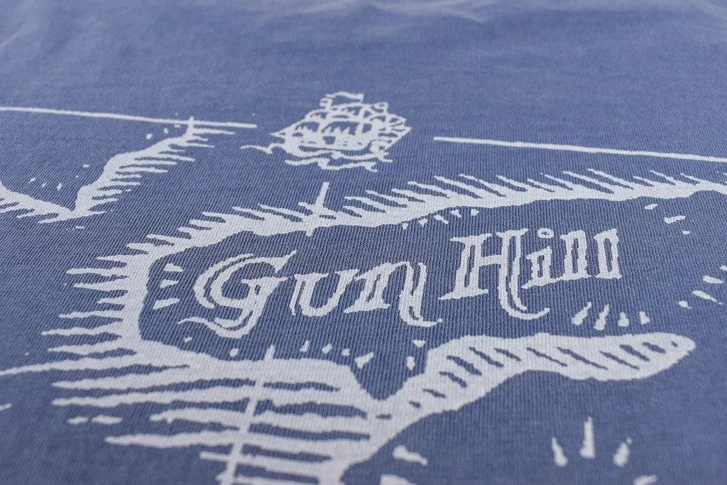 Gun Hill Scolt Head Mens Cotton Faded Tee