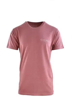 Gun Hill Scolt Head Mens Cotton Faded Tee