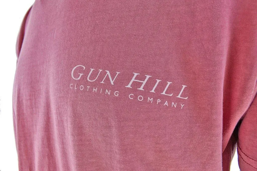 Gun Hill Scolt Head Mens Cotton Faded Tee