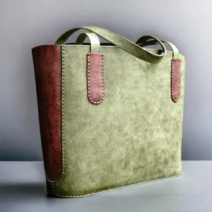 Handmade Rome Leather Shoulder Tote Bag - RGC Handmade