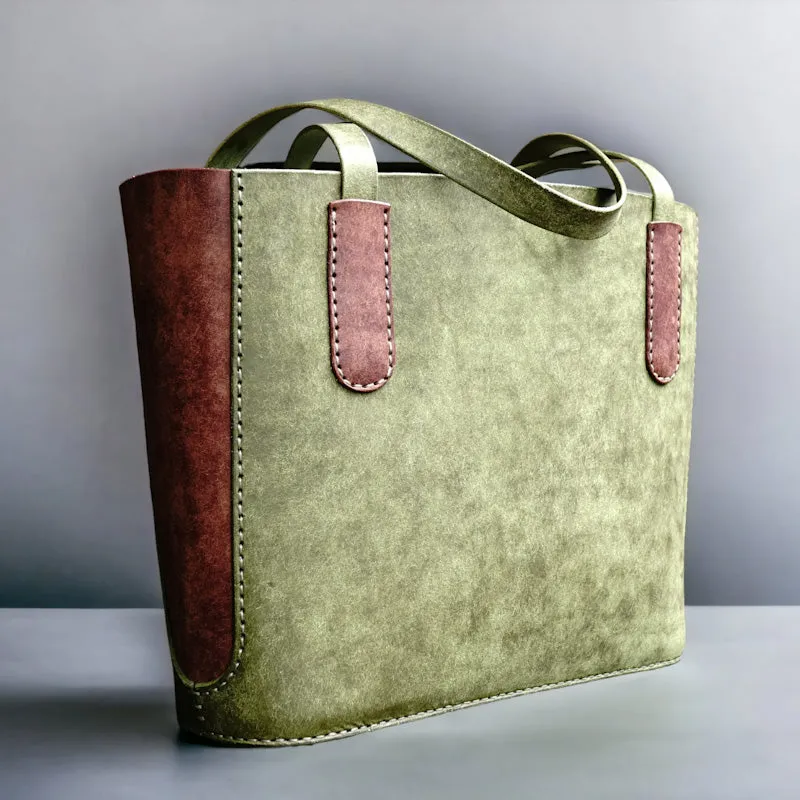 Handmade Rome Leather Shoulder Tote Bag - RGC Handmade