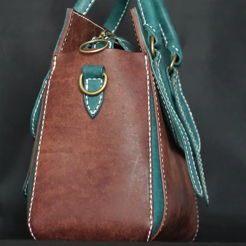 Handmade Turin Leather Handbag