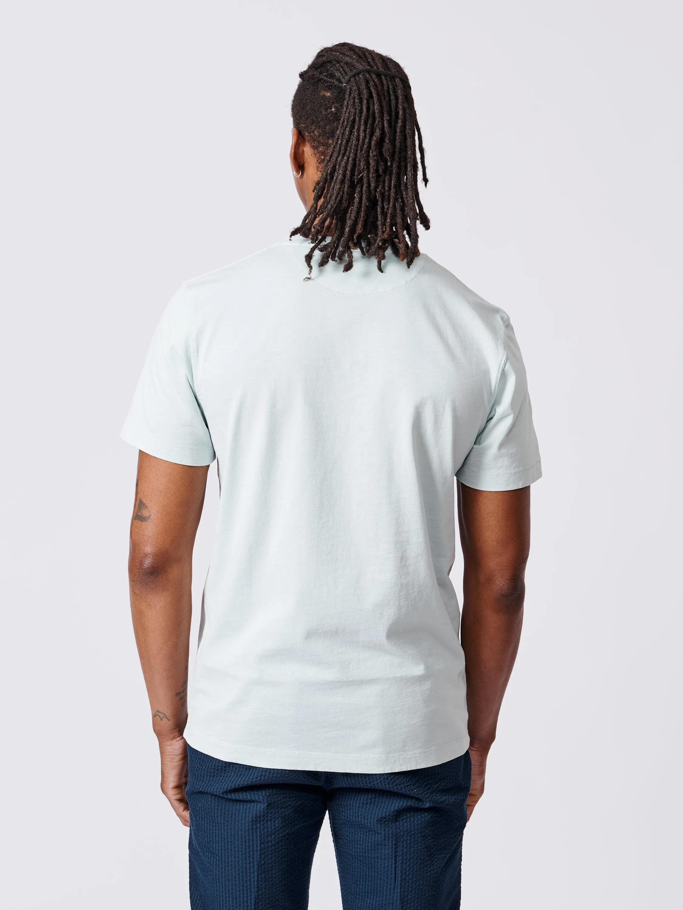 Hareby Garment Dyed Pocket Tee