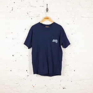 Harley Davidson Boston Pocket T Shirt  - Blue - L