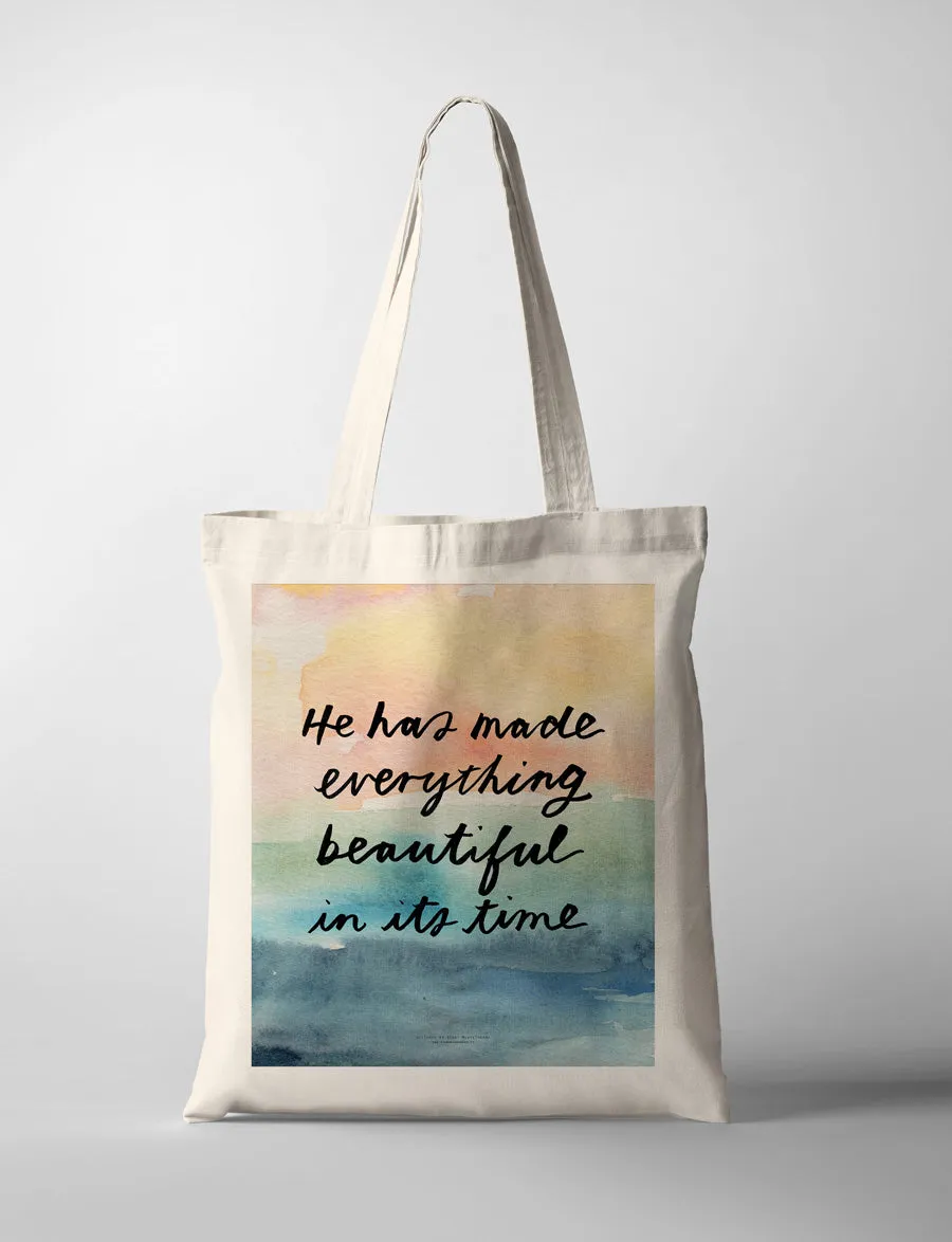 He Has Made Everything Beautiful {Tote Bag}