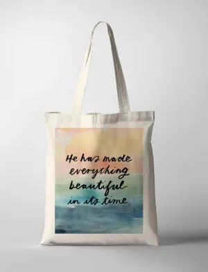 He Has Made Everything Beautiful {Tote Bag}