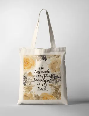 He Has Made Everything Beautiful {Tote Bag}