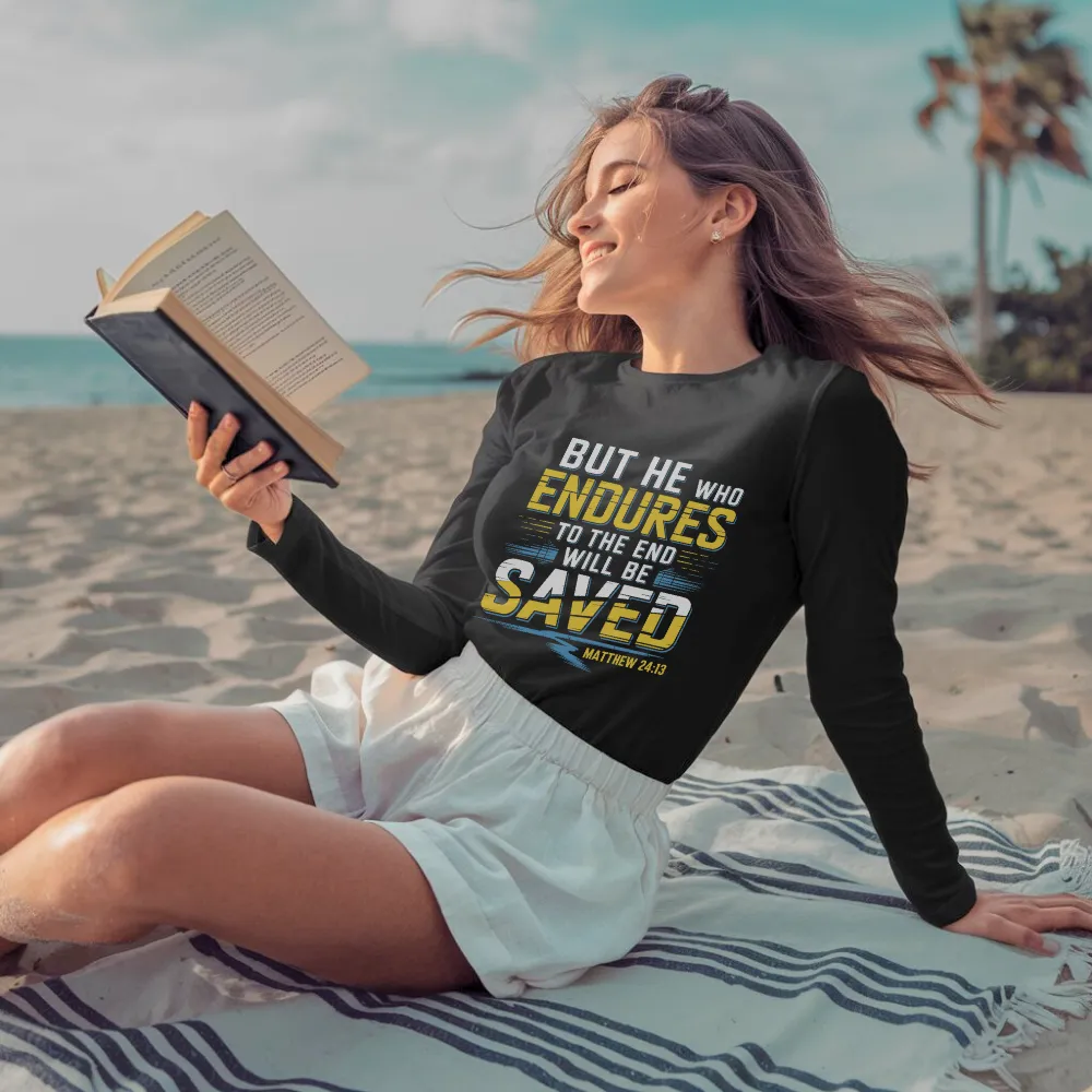 He Who Endures | Organic Unisex Classic Long-Sleeve T-Shirt Econscious
