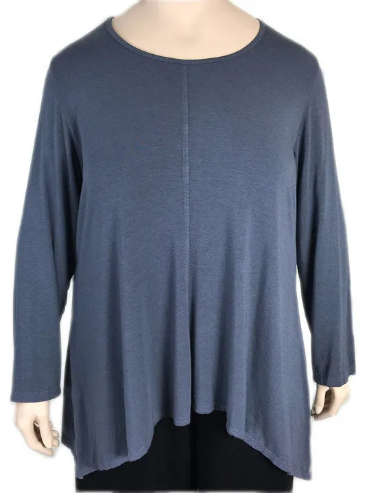 Heartstring by KLEEN Viscose Jersey Swing Top
