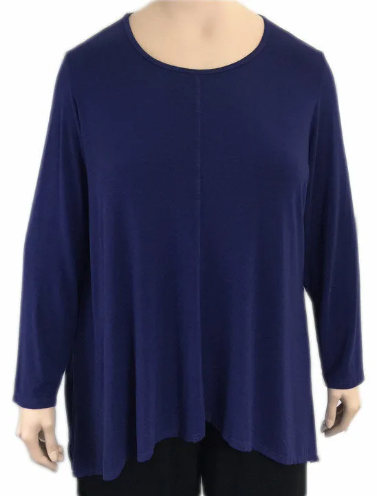 Heartstring by KLEEN Viscose Jersey Swing Top