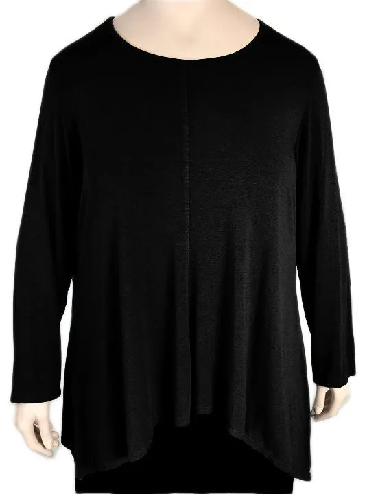 Heartstring by KLEEN Viscose Jersey Swing Top