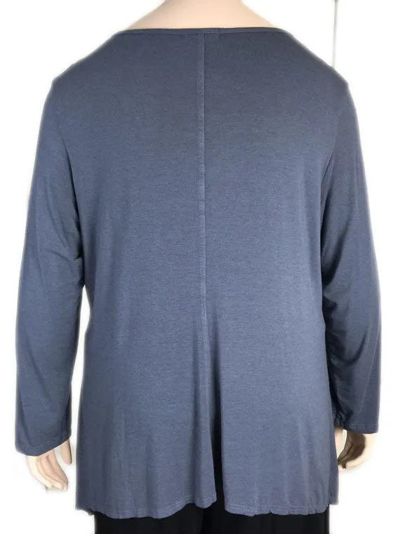 Heartstring by KLEEN Viscose Jersey Swing Top